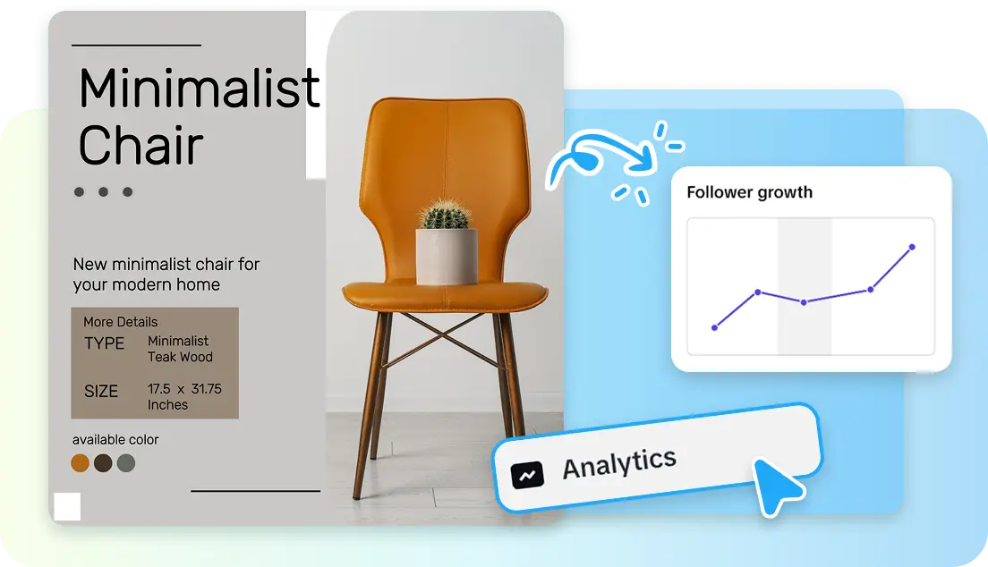 Vibe marketing interface