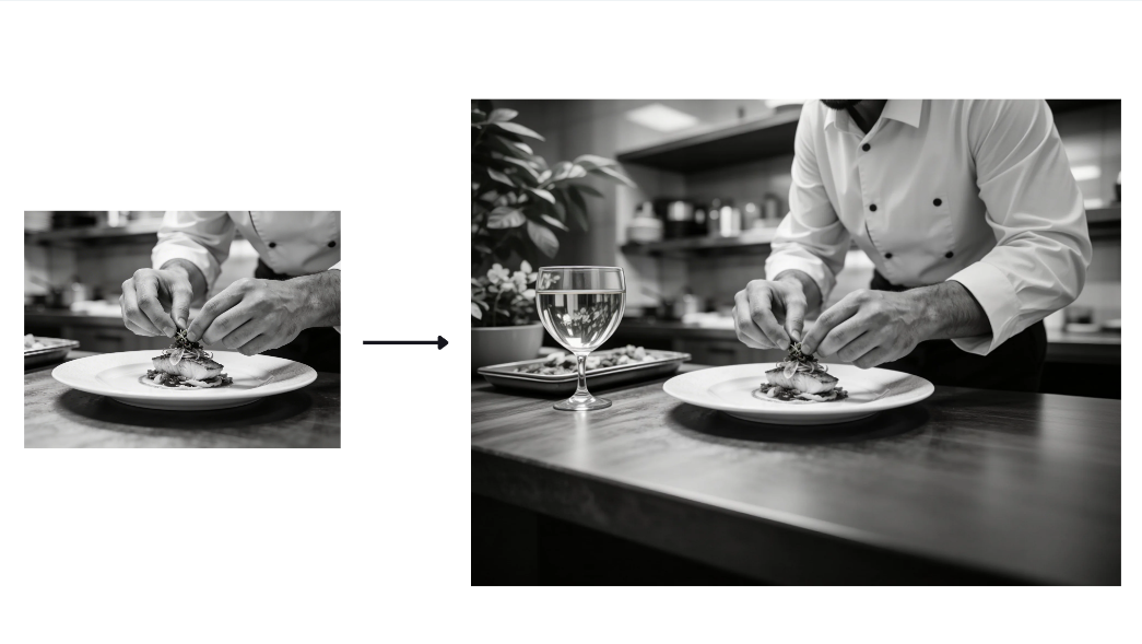 Expand feature in Dreamina