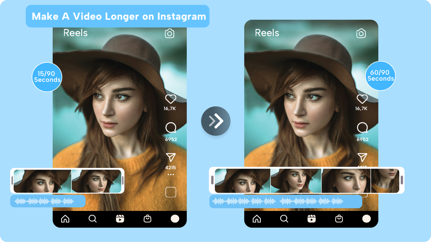 how to make a video longer on instagram 