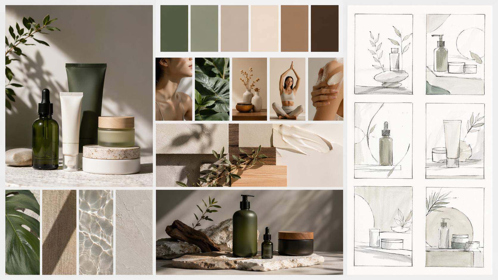Dreamina ezremove ai image generator prompt example 6: Marketing visual board