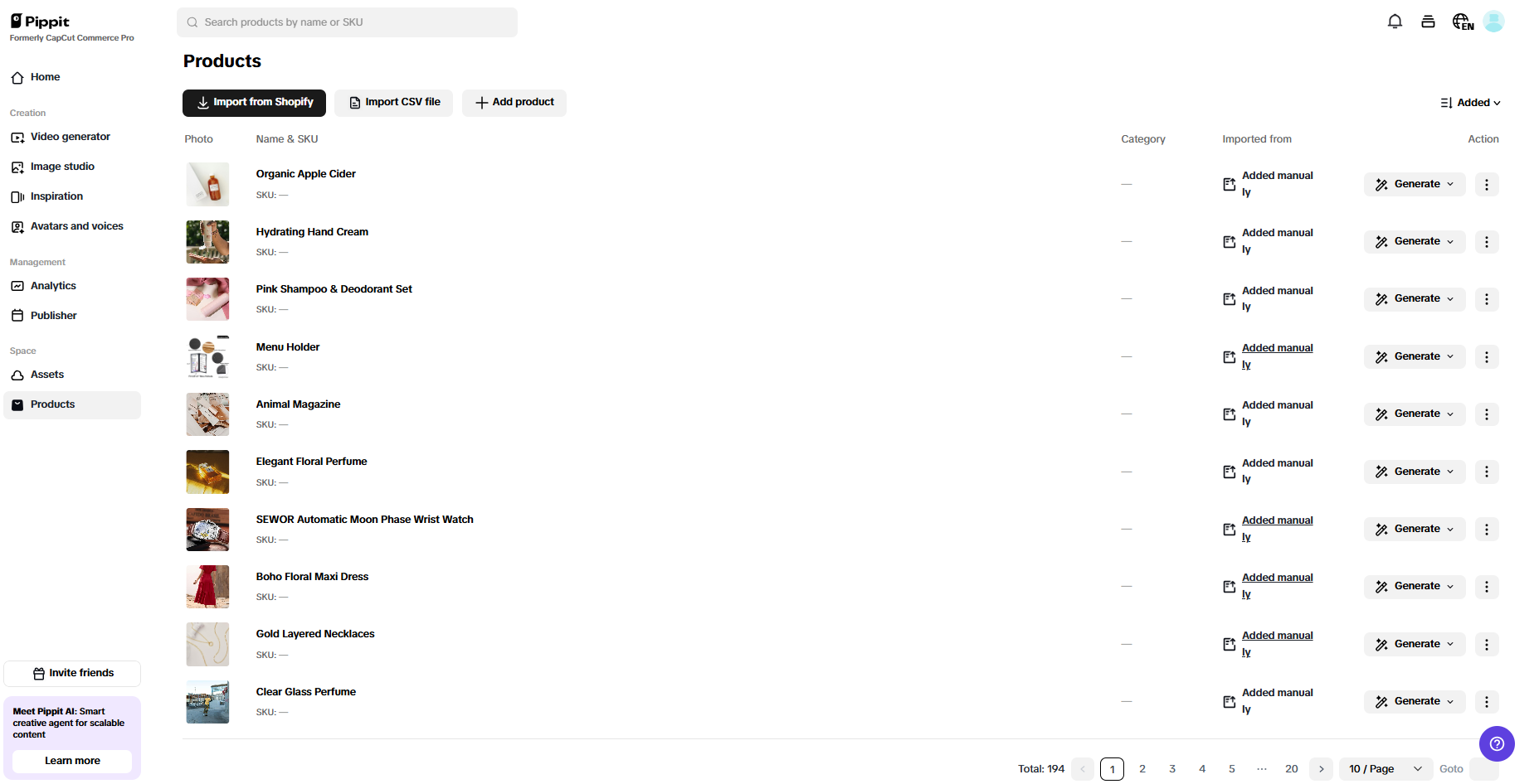 Seamless E-commerce integration