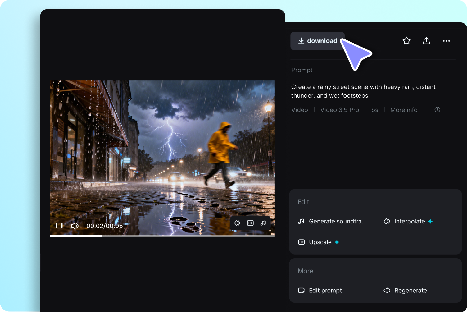 Download your video