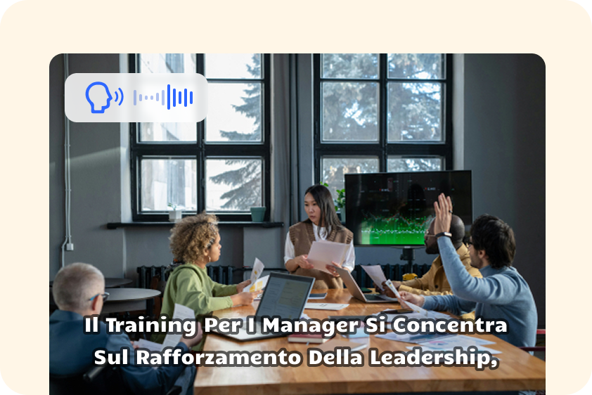 Translate corporate videos from English to Italian