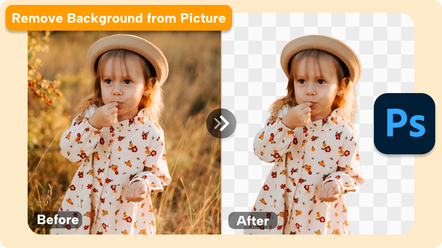 Remove background from picture photoshop 