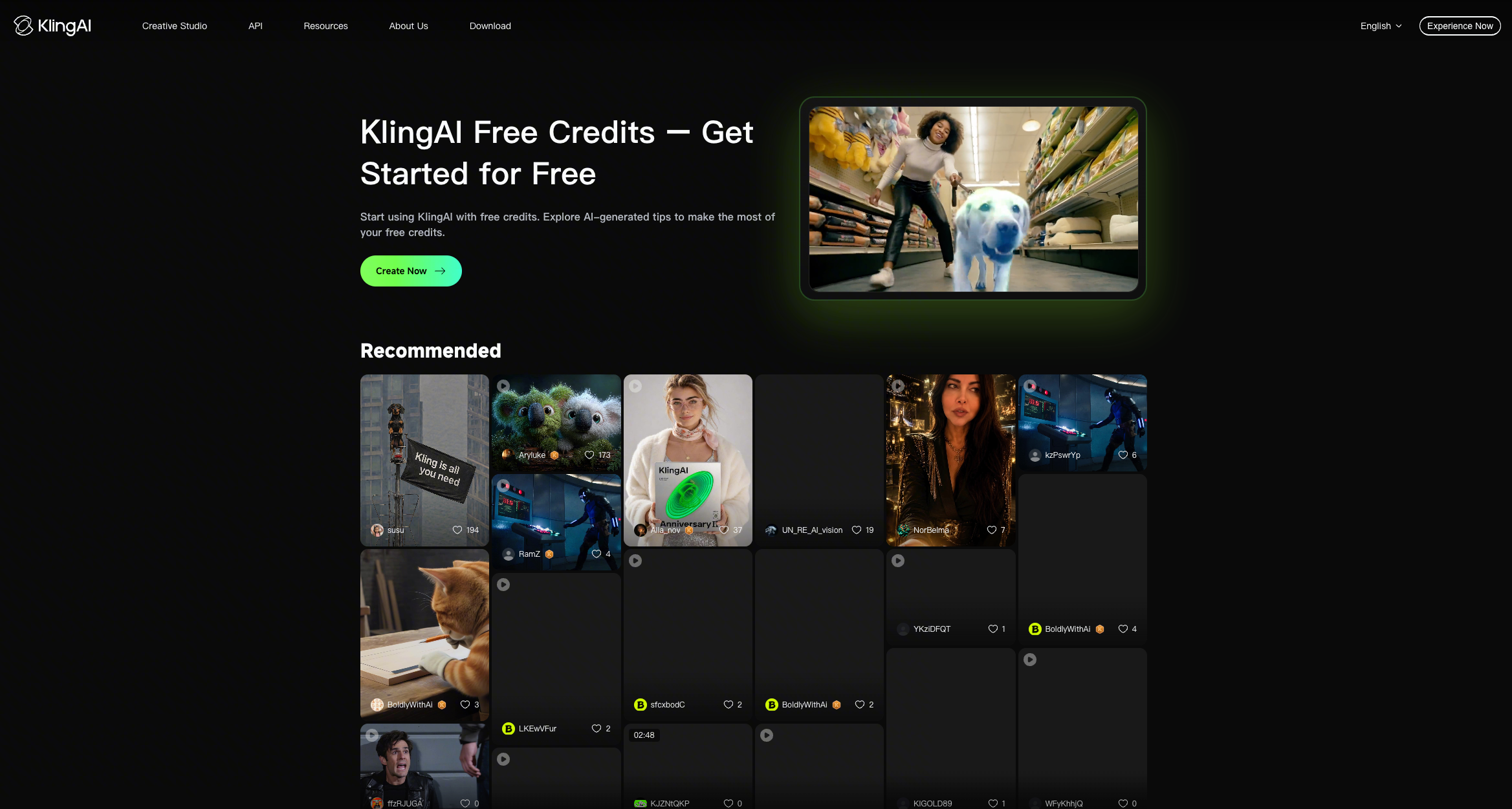 3. Kling AI: best for motion-heavy photo animation experiments