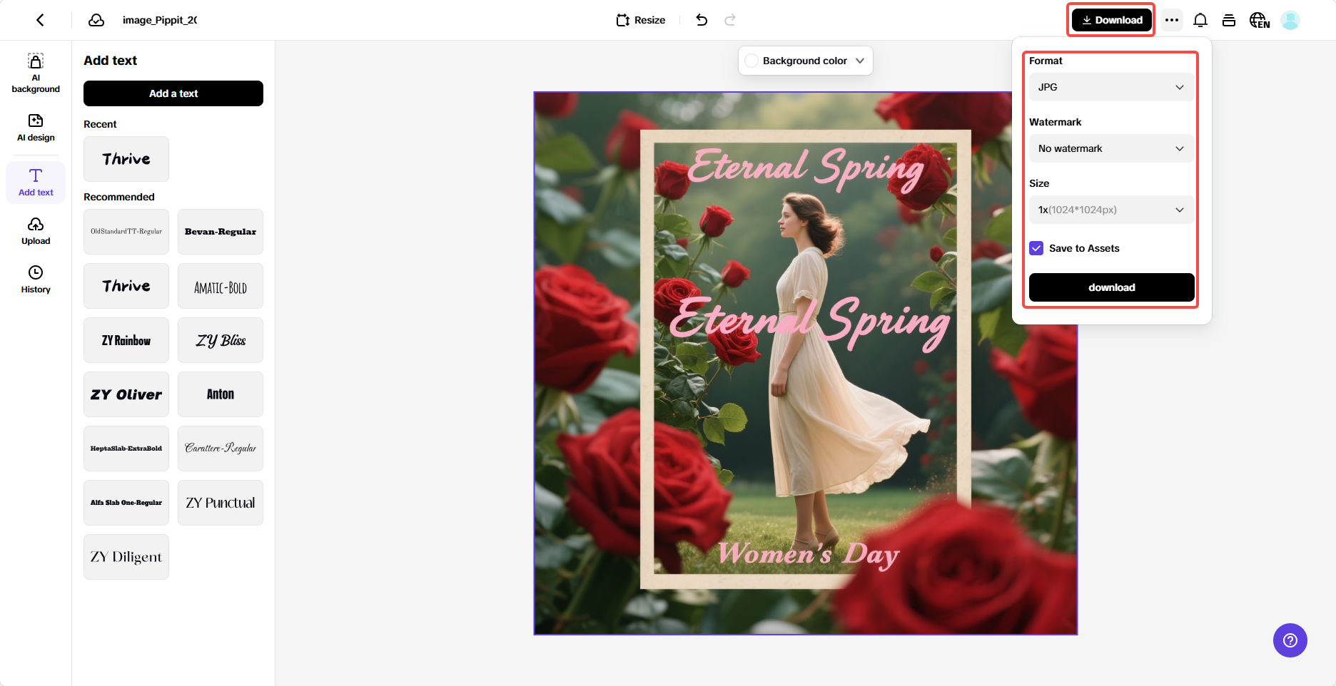 Download your poster