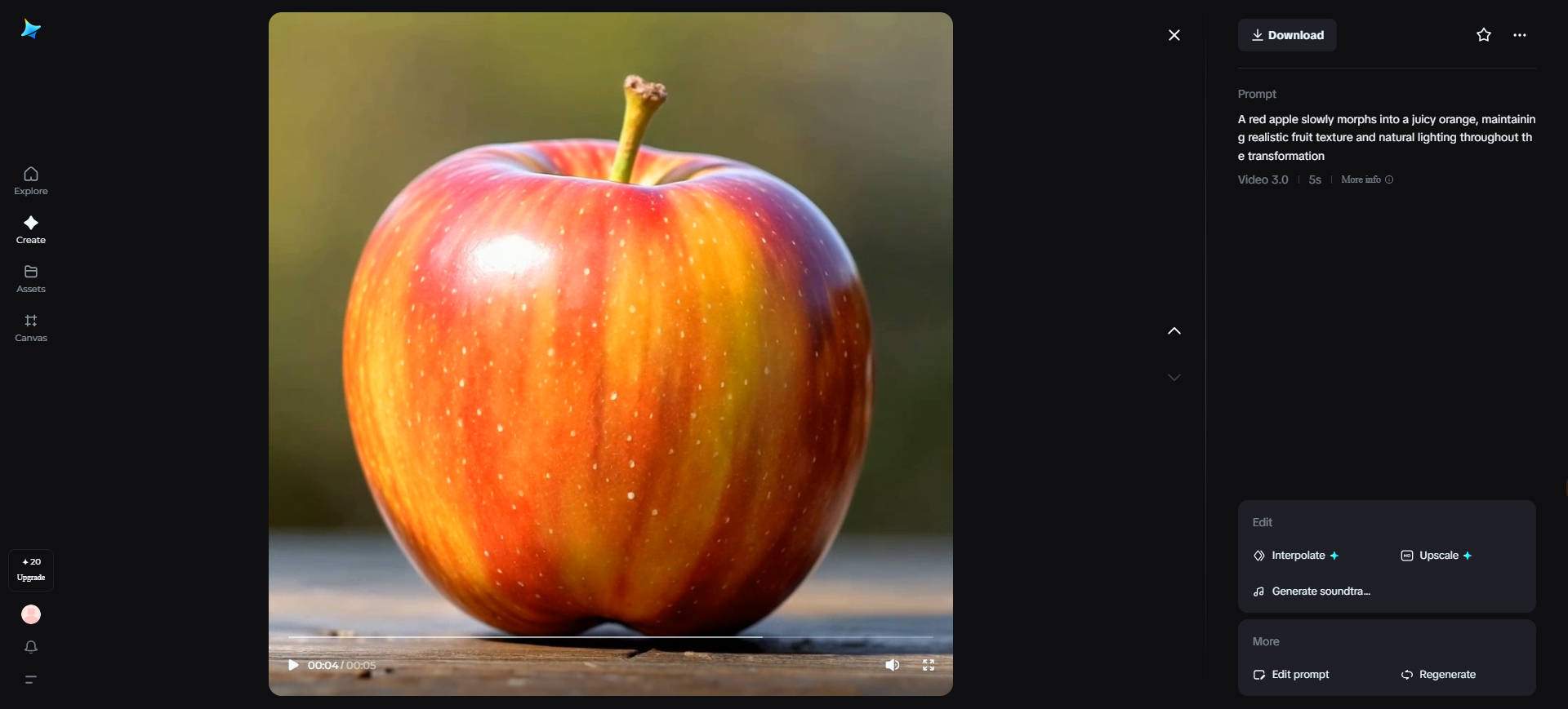 Object morphing