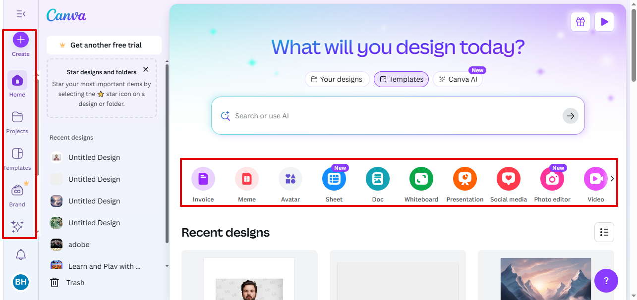 Canva AI productivity tool
