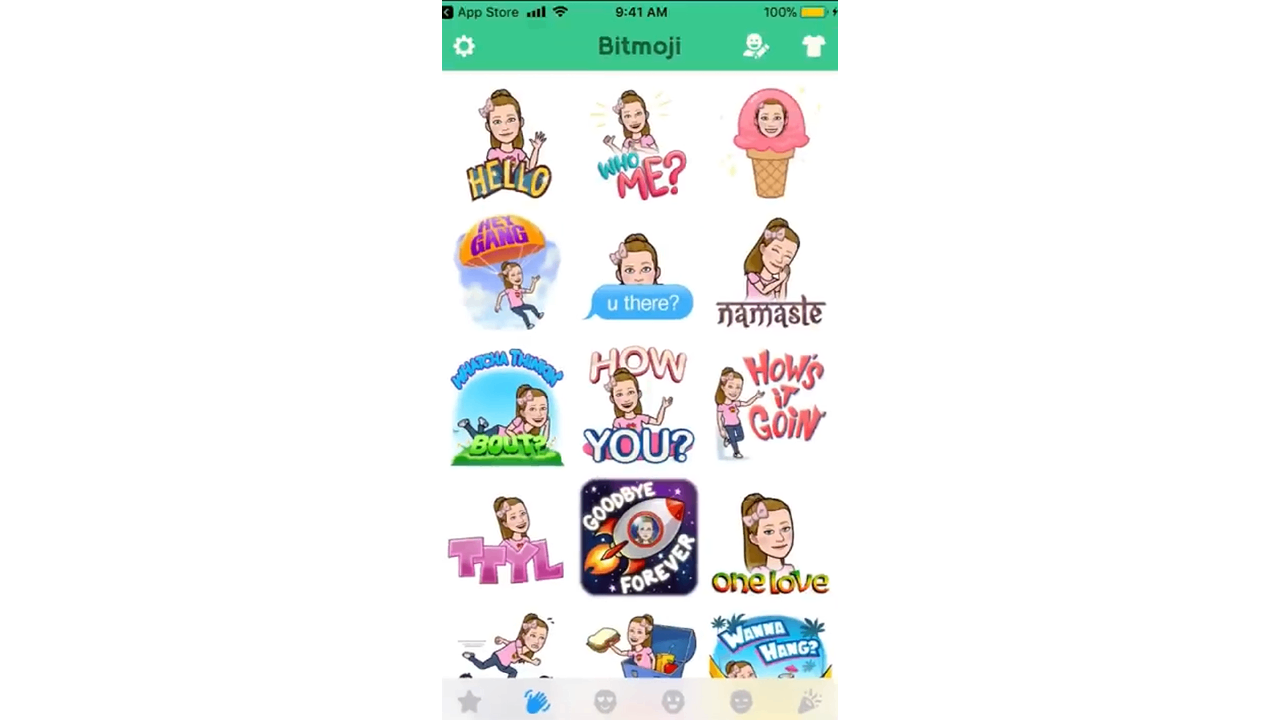 Using Bitmoji for creating AI avatars