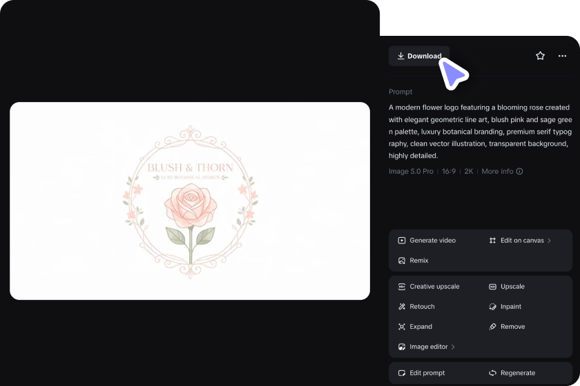 Refine and download