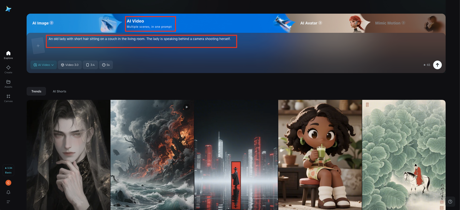 Textaufforderungen schreiben