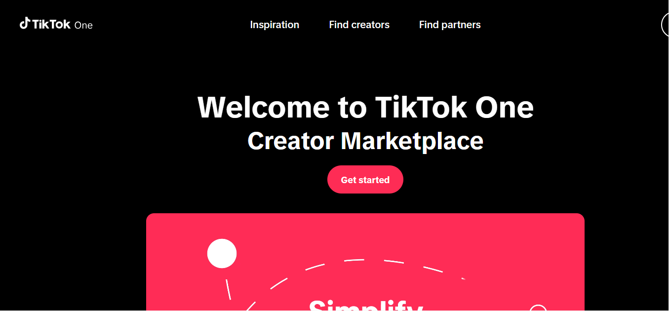 TikTok creator marketplace