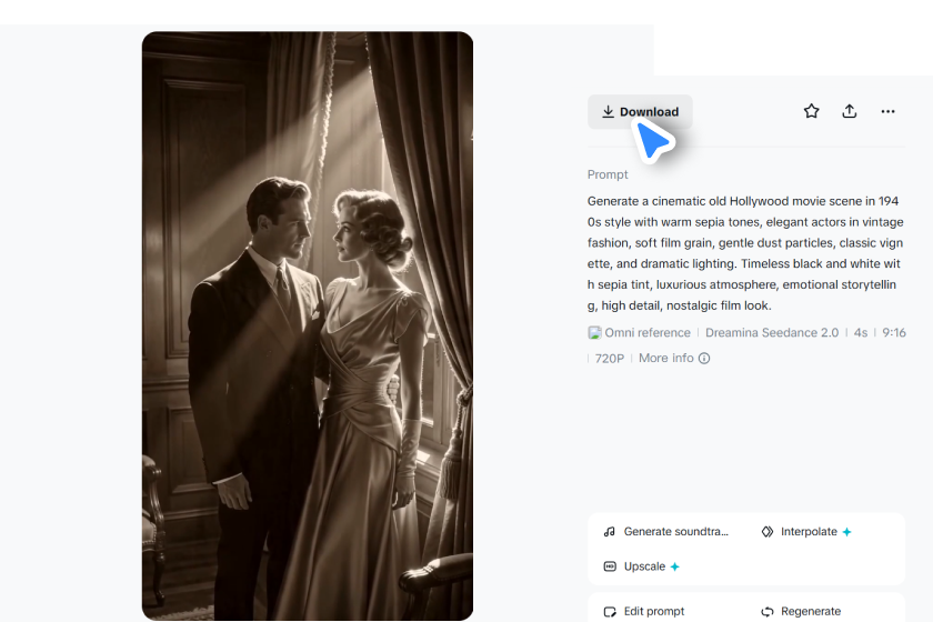 Preview, refine and download