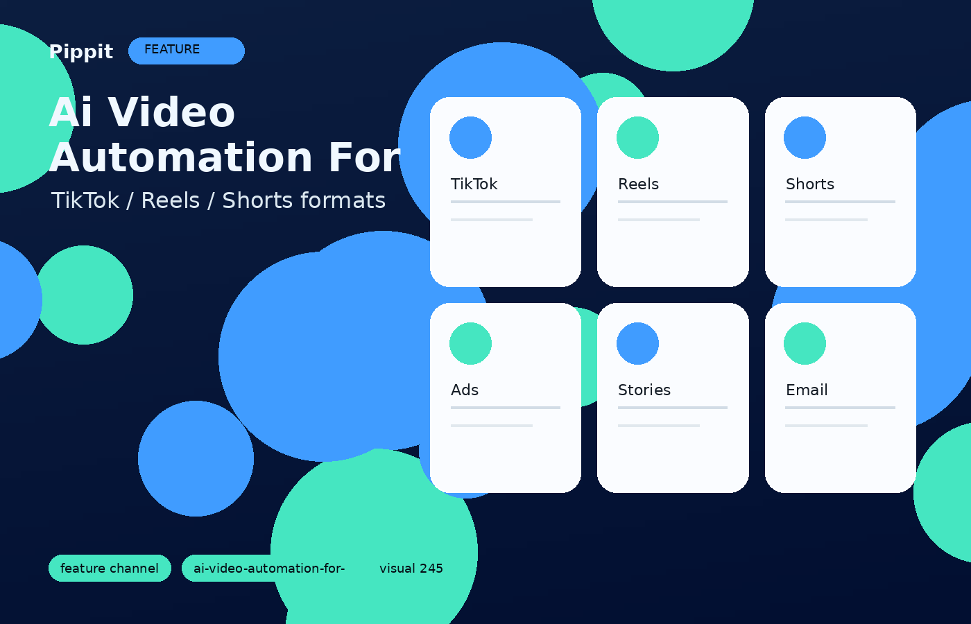 Ai Video Automation for Social Media match the format to the social channel visual