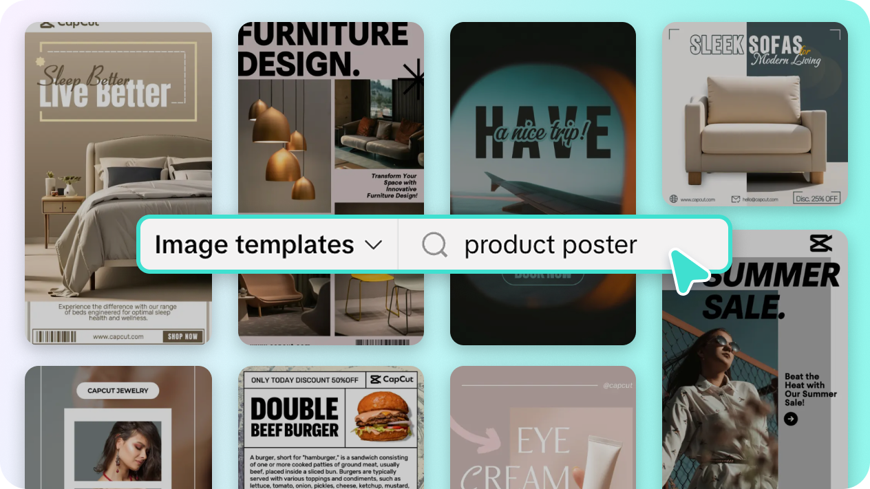 Presets product proster templates