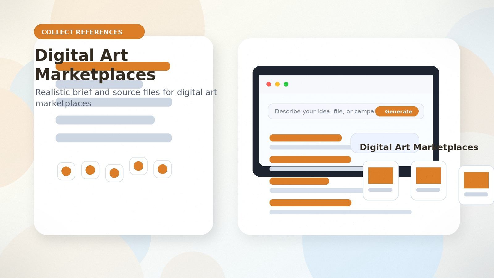 Digital Art Marketplaces realistic collect references visual for digital art marketplaces