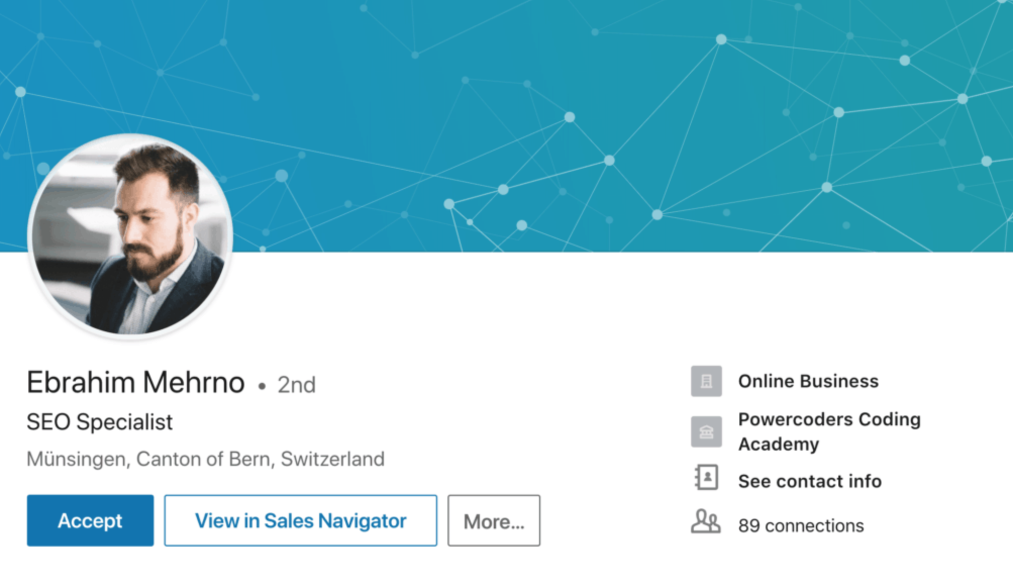 Image sizing for LinkedIn personal accounts