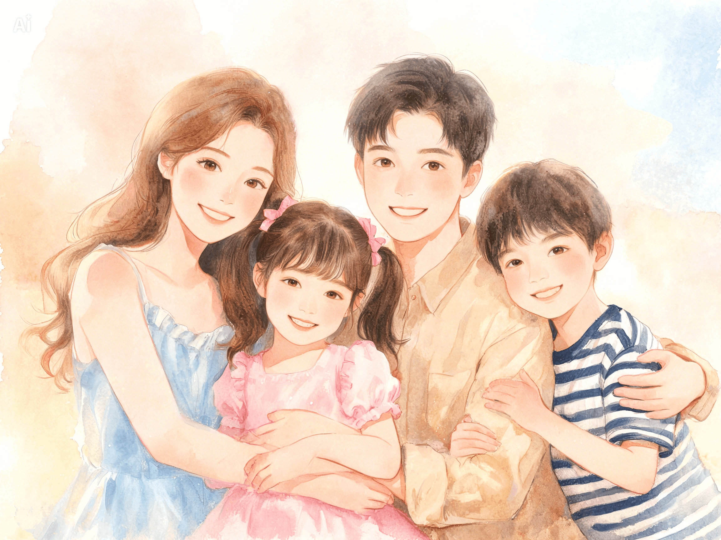Family Portrait Print