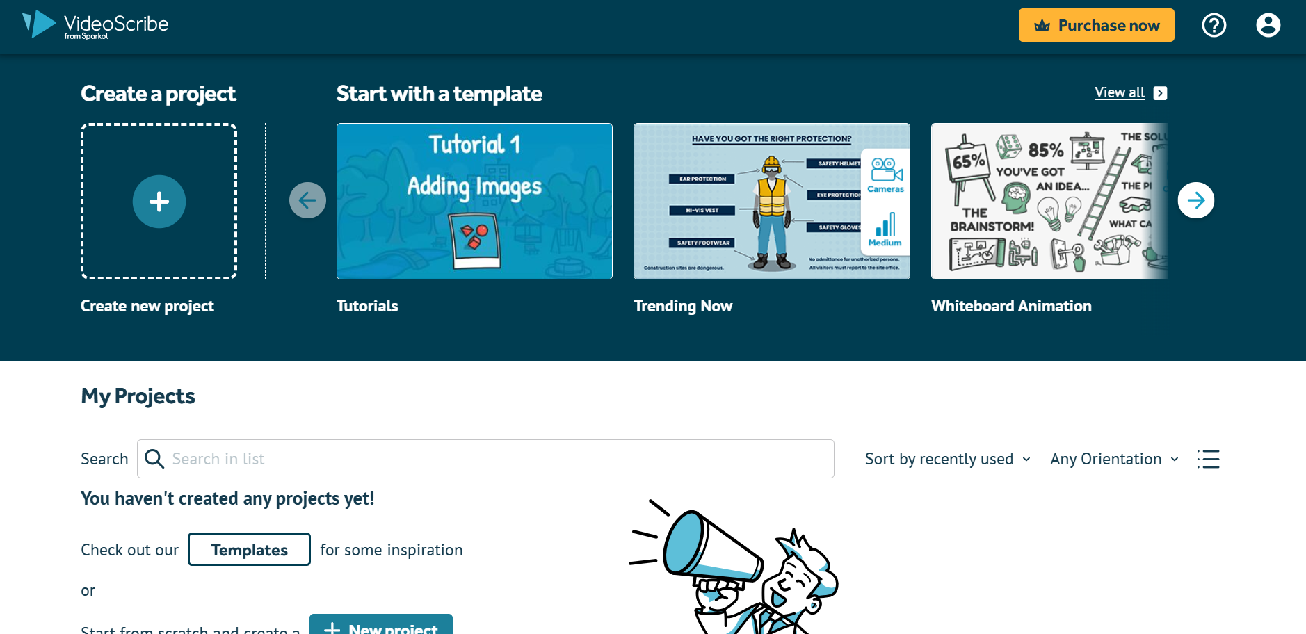 Motion graphics video with VideoScribe