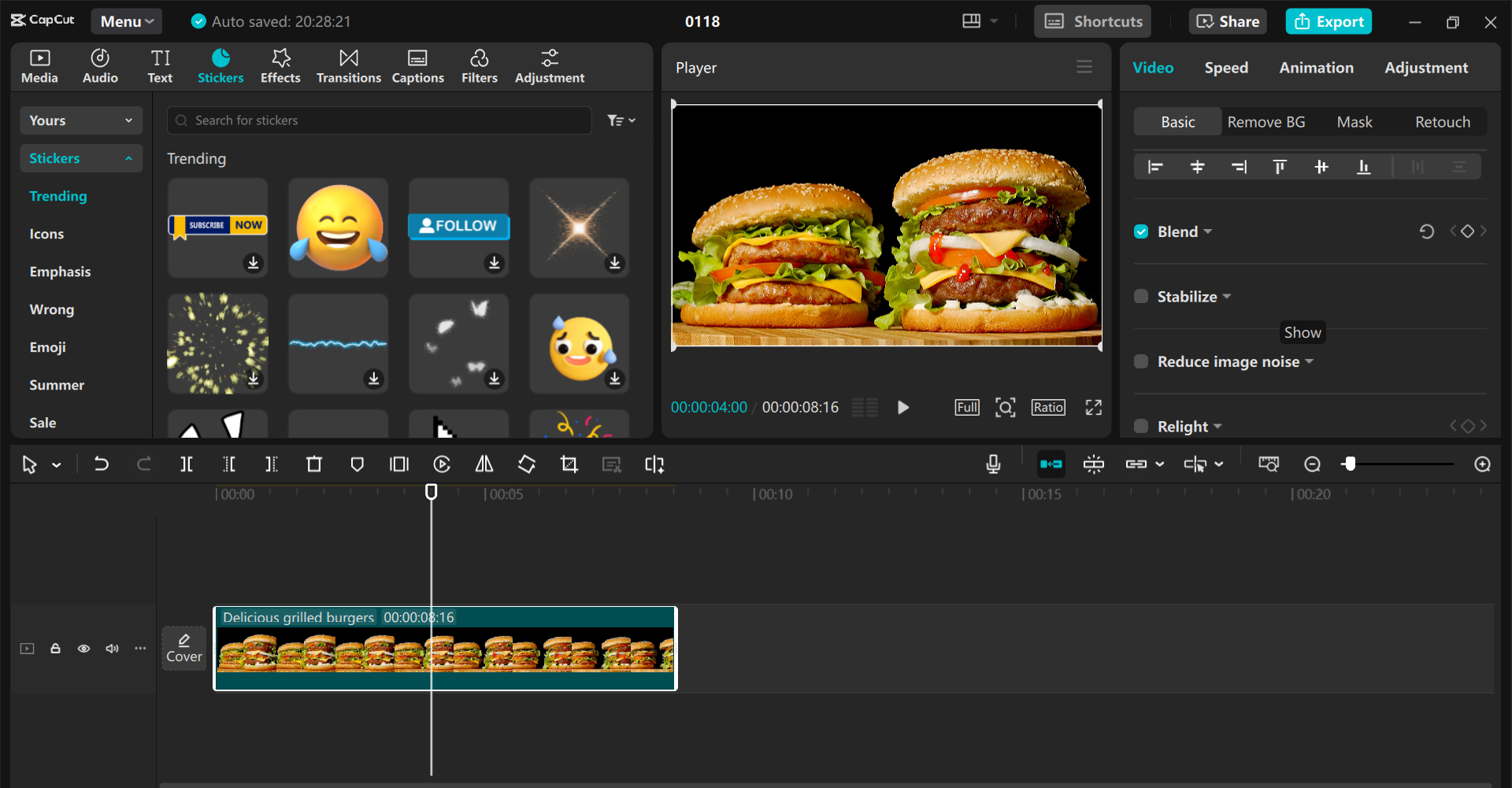 Η διεπαφή του CapCut desktop video editor - το καλύτερο εργαλείο για τη δημιουργία δημοφιλών διαφημίσεων για το YouTube