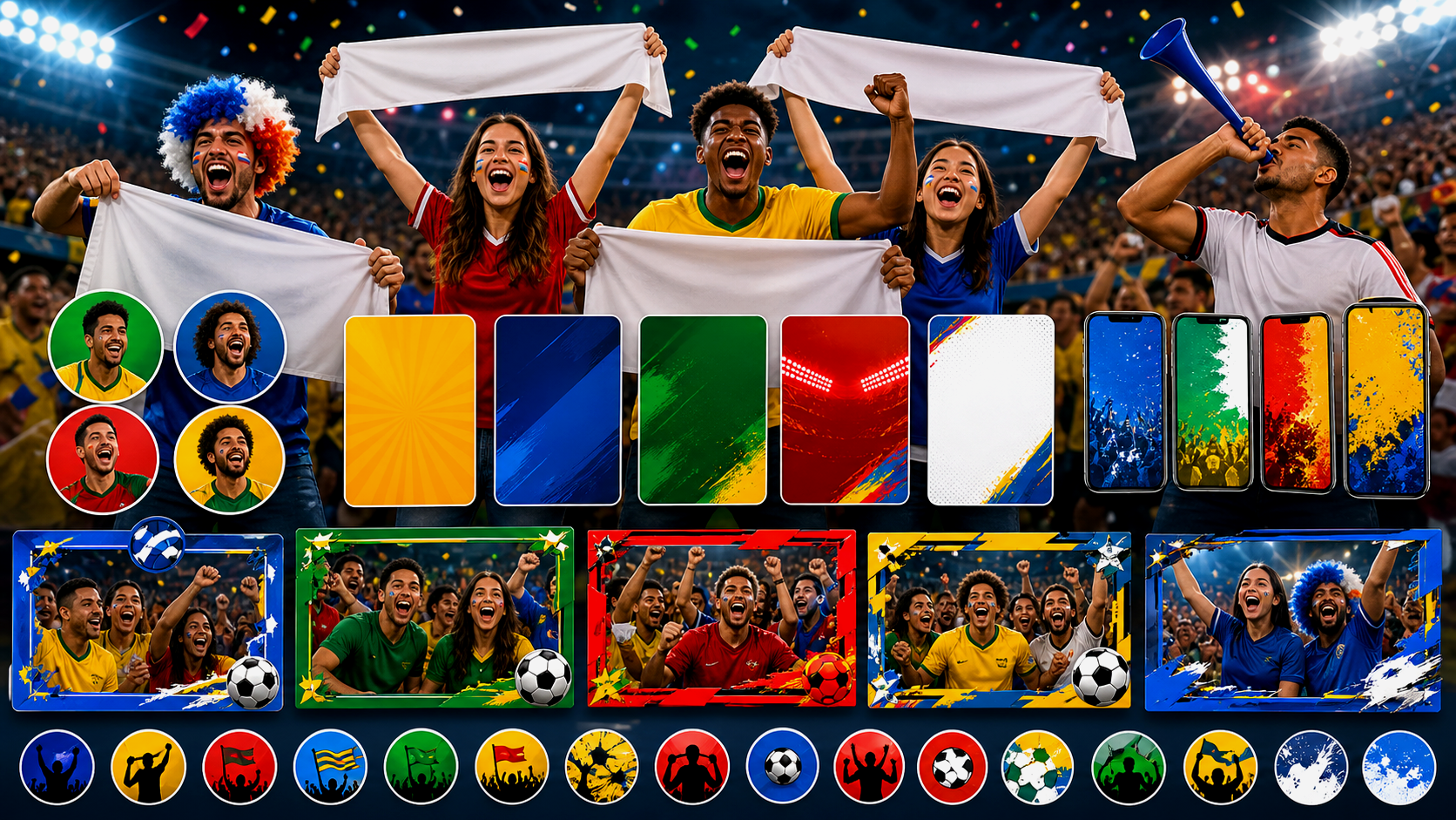 World Cup AI Avatar Generator prompt first image