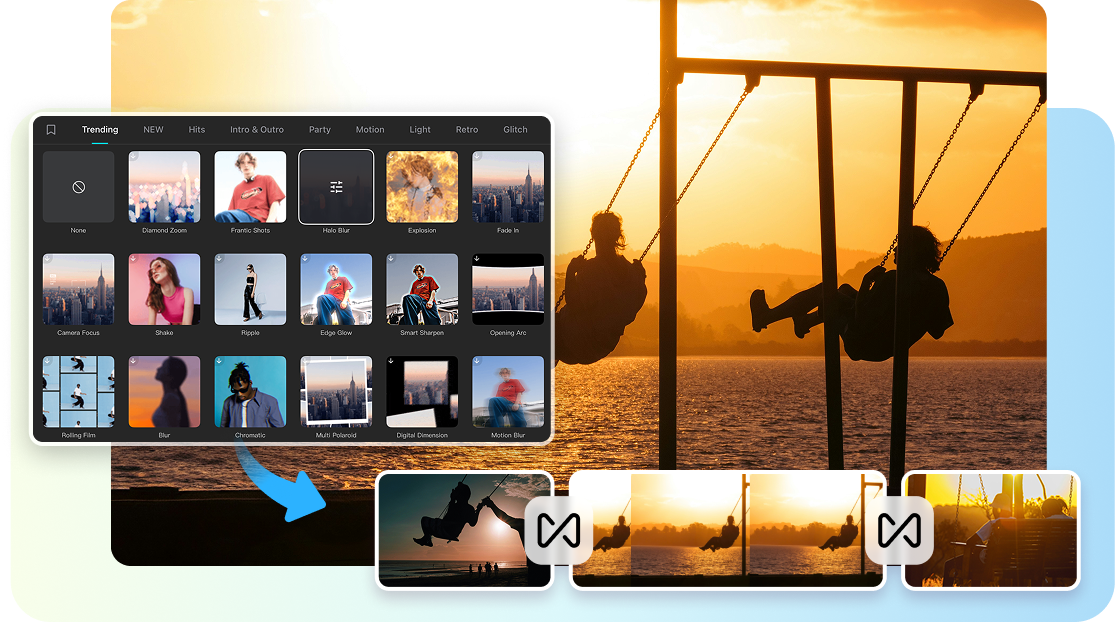  Filters and effects on CapCut iPad