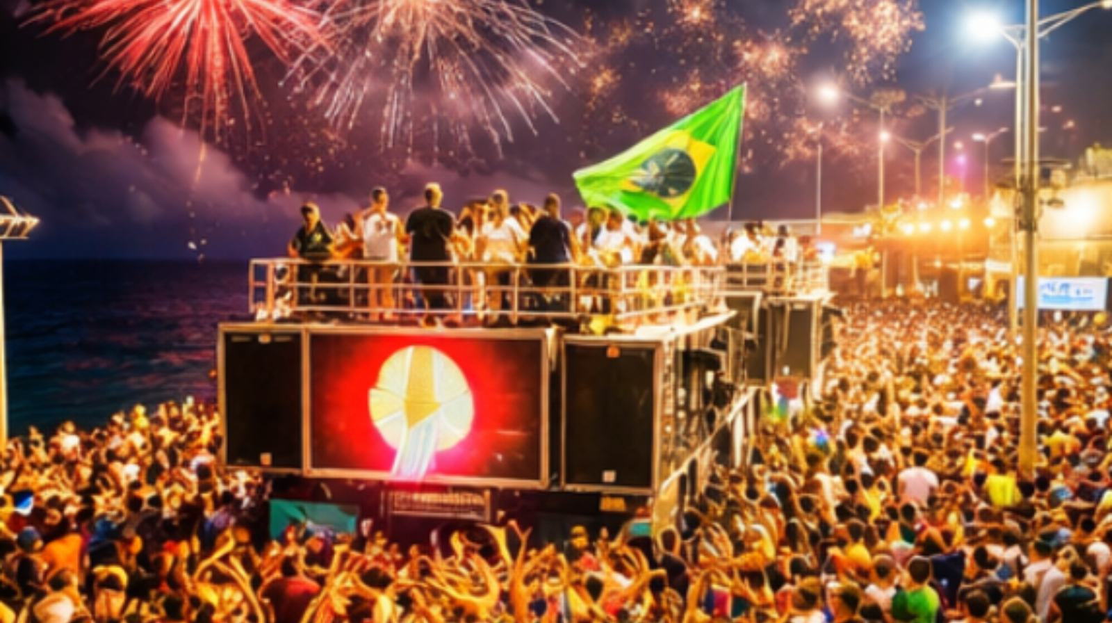 Criação automática de vídeo de Carnaval com inteligência artificial a partir de texto e imagens