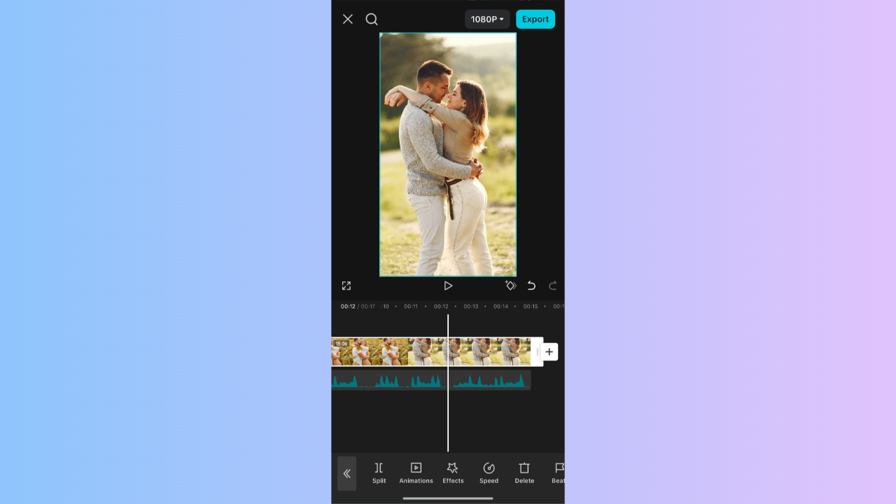 Export and share
