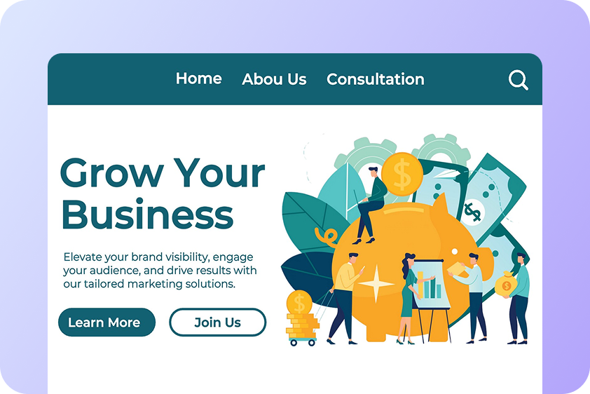 Illustrations pour le web et les applications