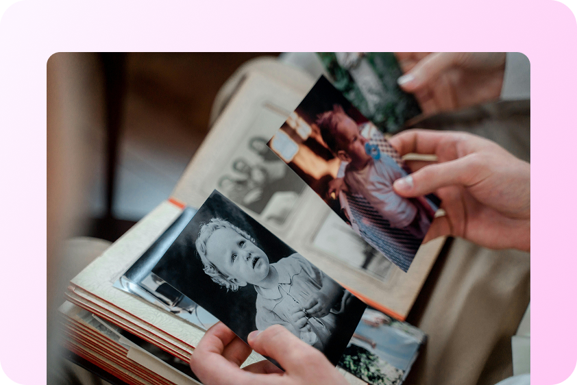 Création d'album familial