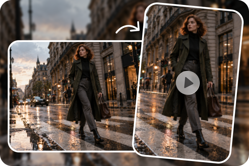 Adapting horizontal video for tiktok reels