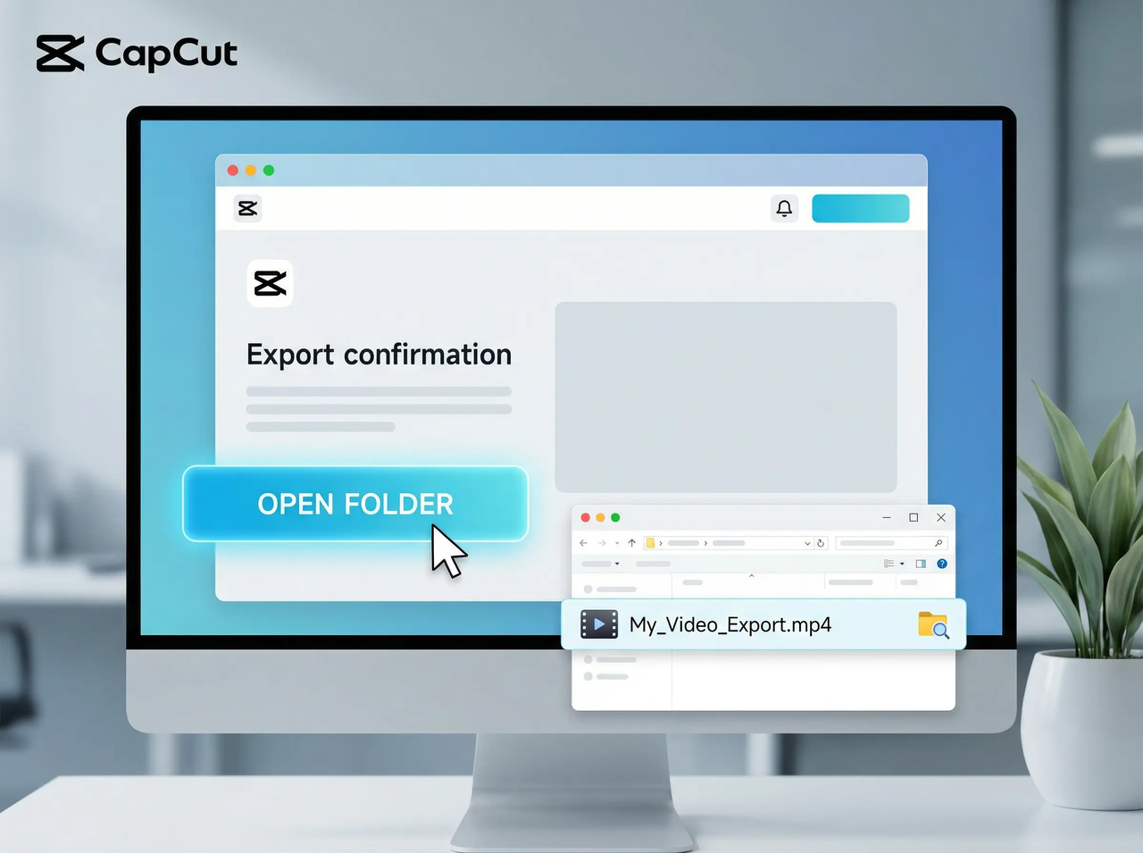 find my exported videos on CapCut