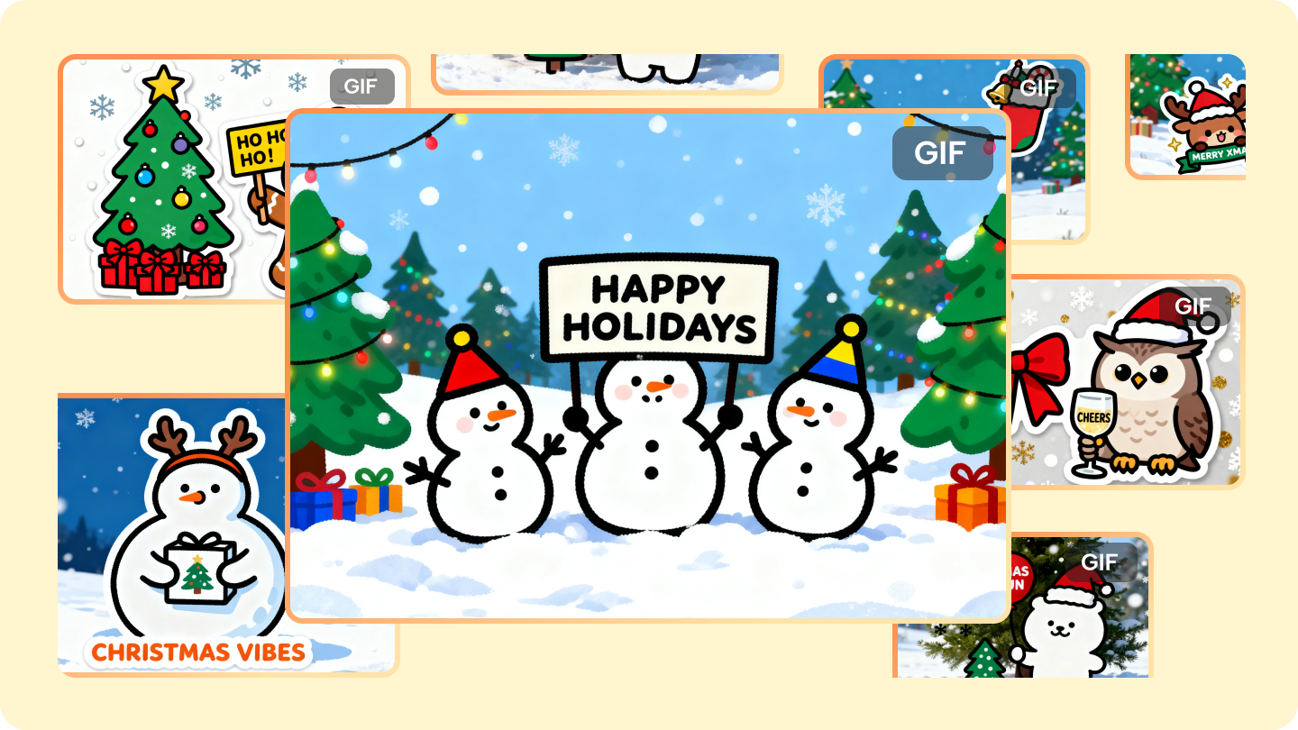 tvůrce vánočních GIFů