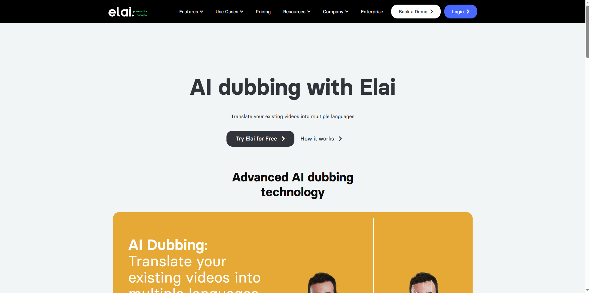 Elai interface