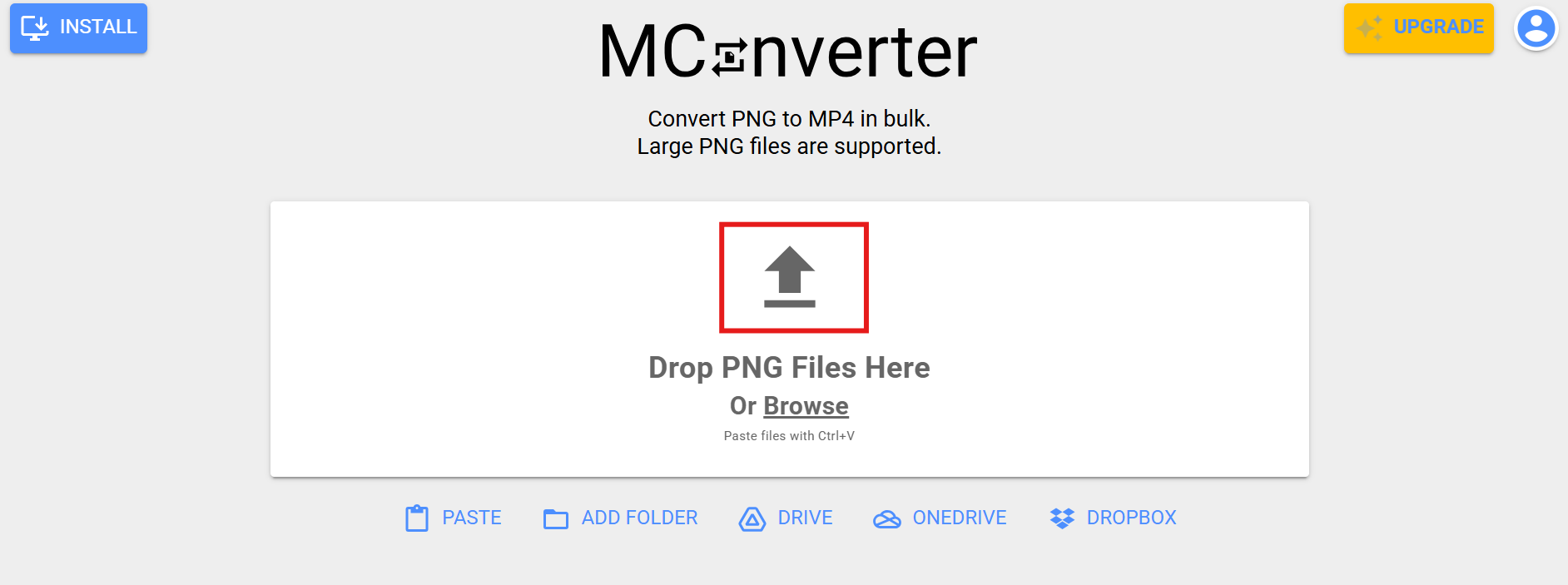 Choose the PNG file