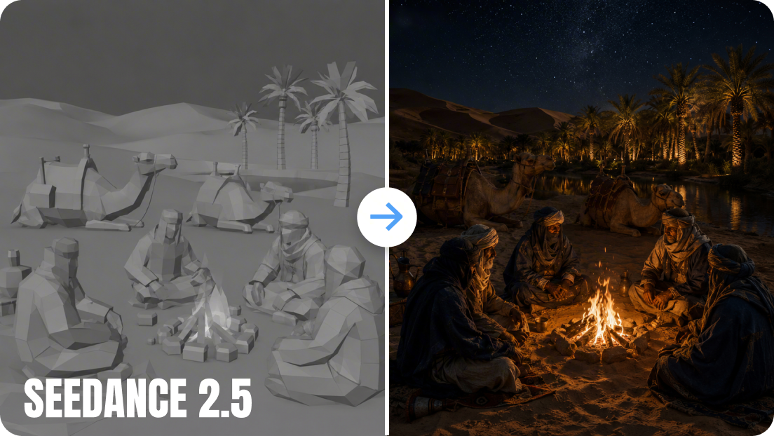 Seedance 2.5 + Blender Model Workflow: Hollywood Shots from Your Viewport