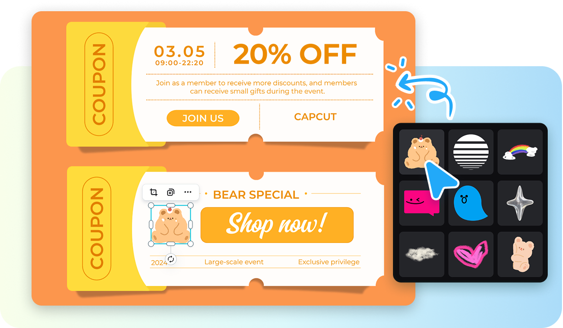 Kreativa redigeringsverktyg