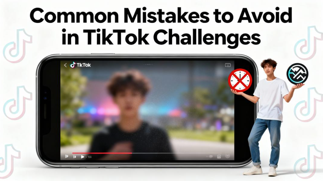 Tránh những lỗi này trong các thử thách video TikTok
