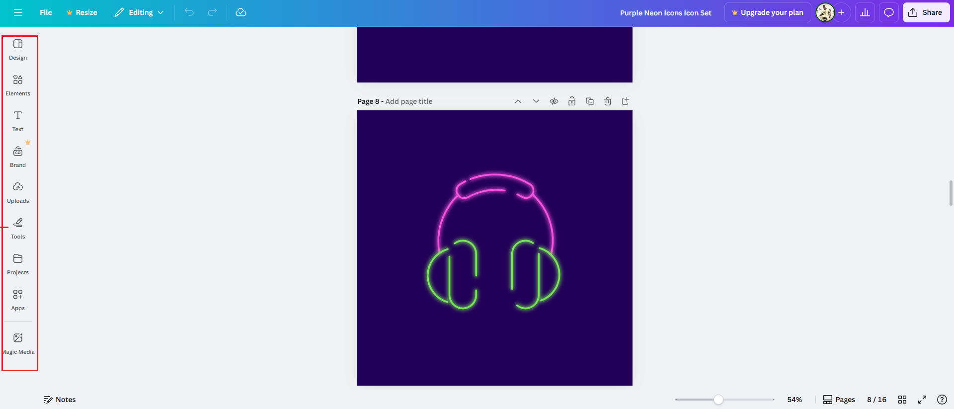 Customize the design