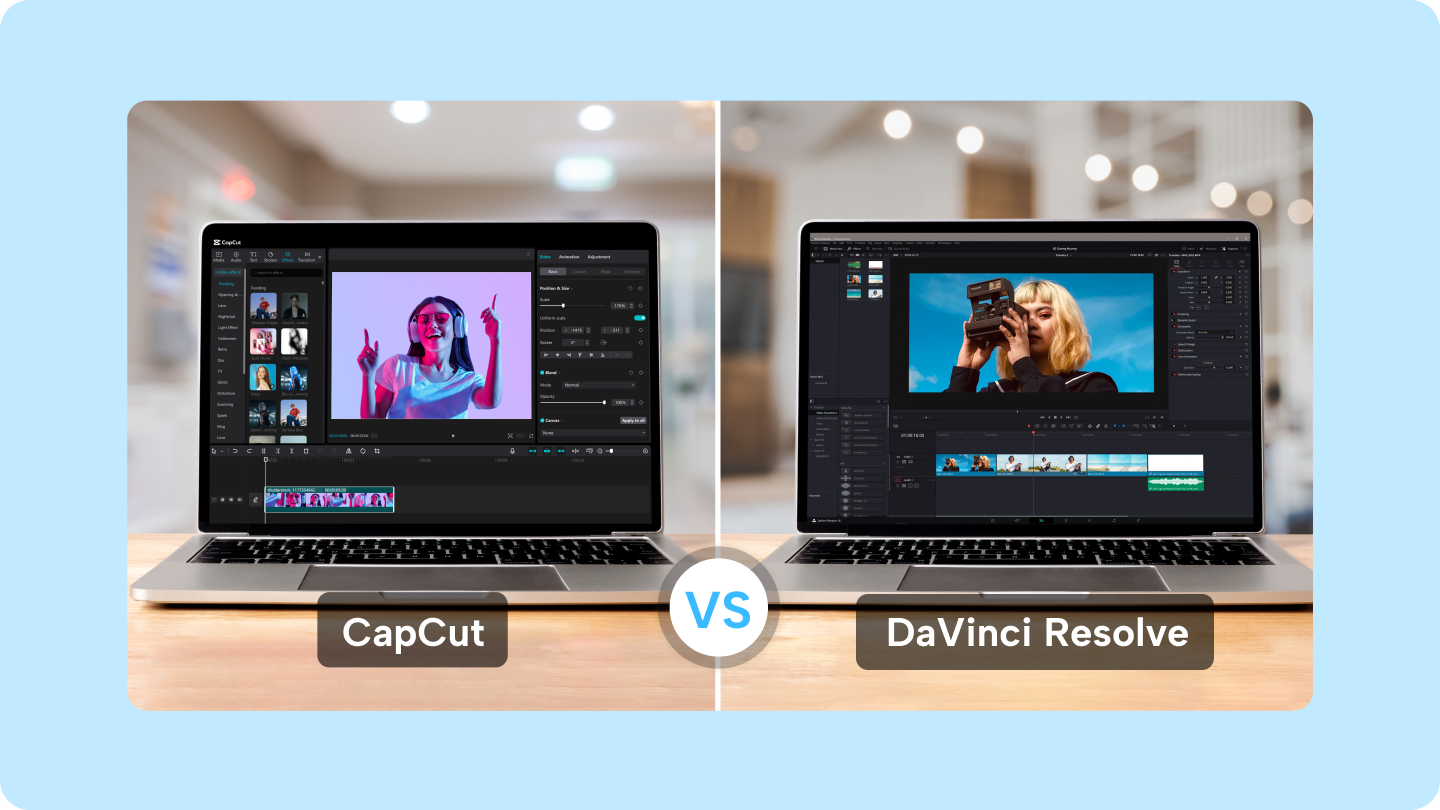 CapCut vs DaVinci Resolve