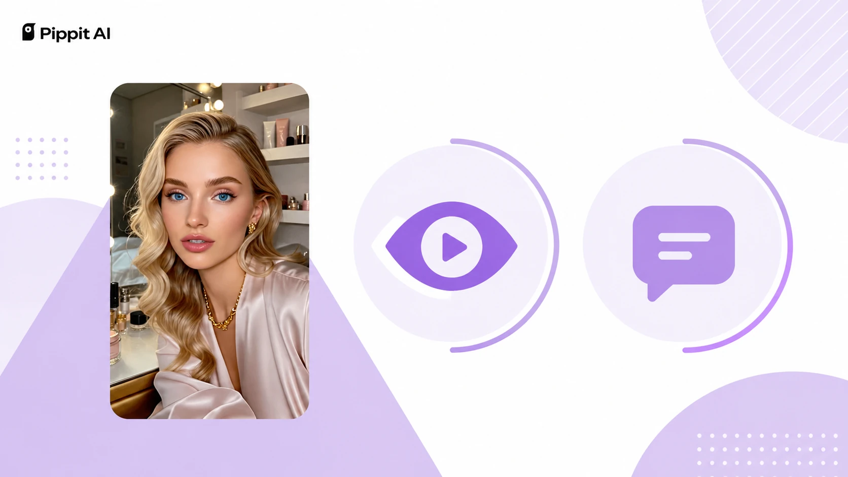 A presenter preview beside abstract playback and caption review cues