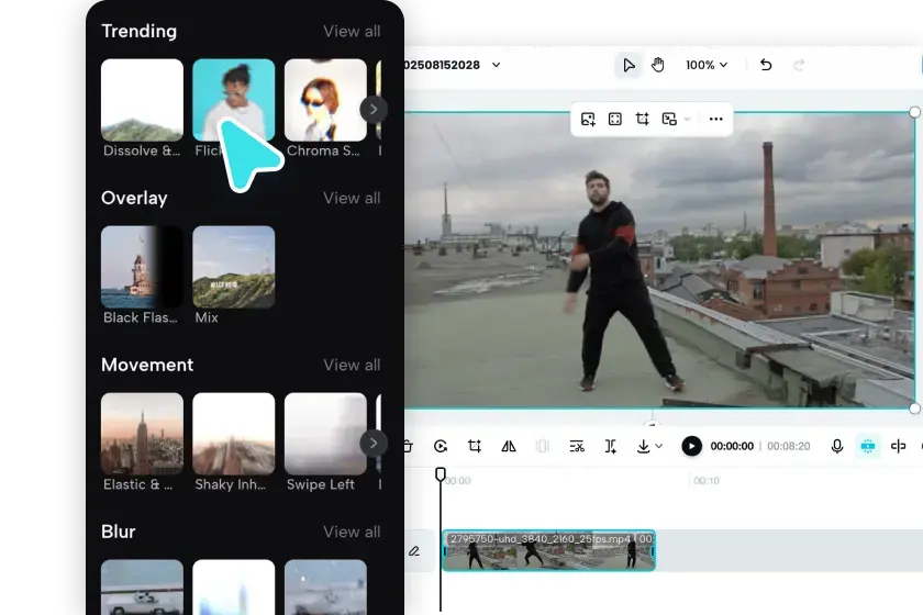 Generate and customize your swag dance video