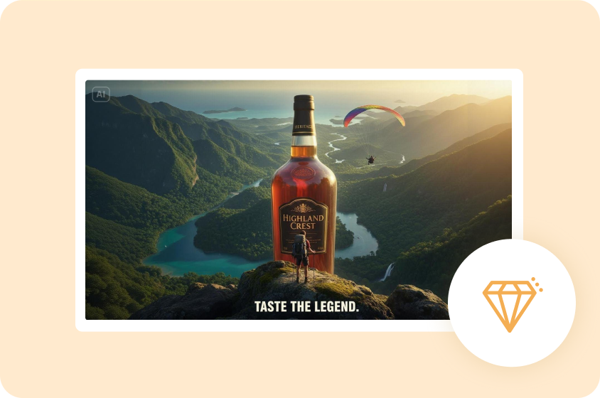 Design professional ads without technical barriers