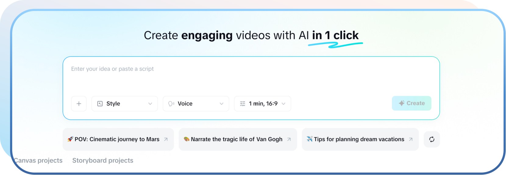 CapCut AI video maker