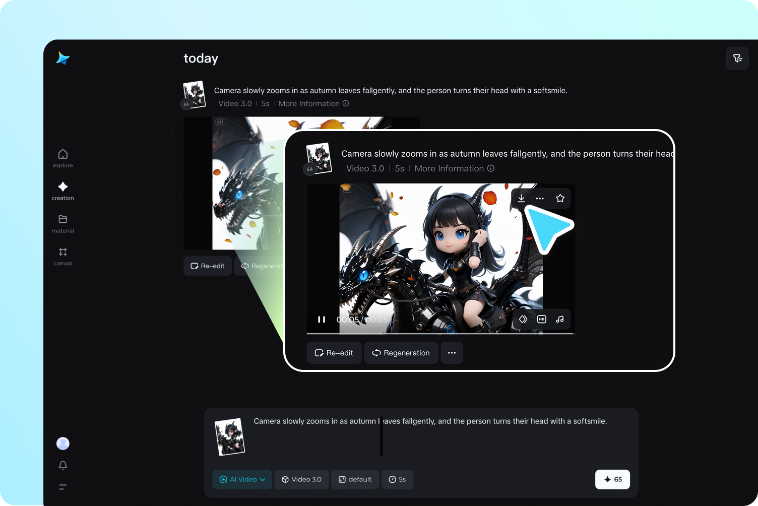 i-download ang AI na video