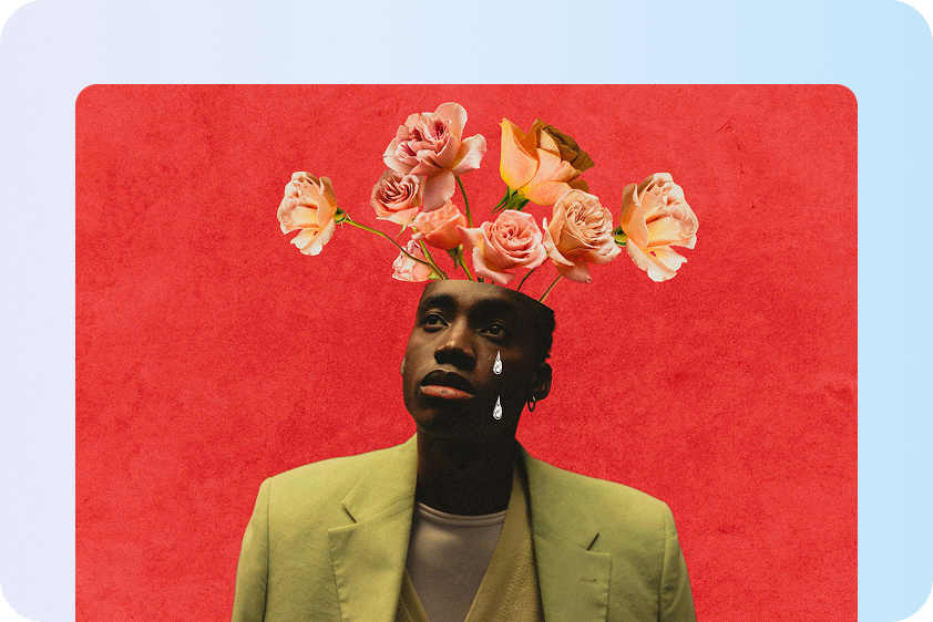 Social media art creation