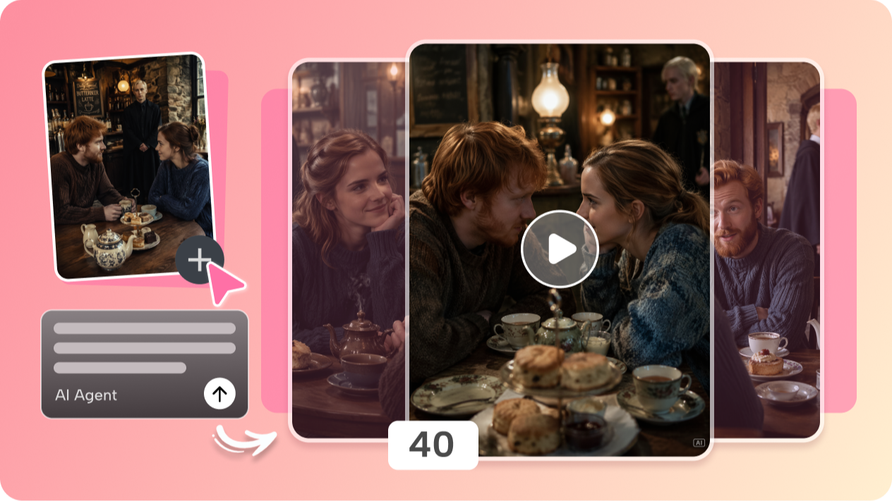 Genereer sneller meer video 's met de AI Agent-modus