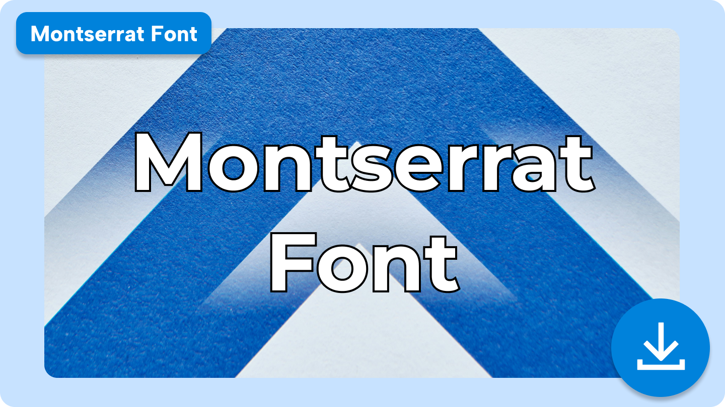 Шрифт монтсеррату