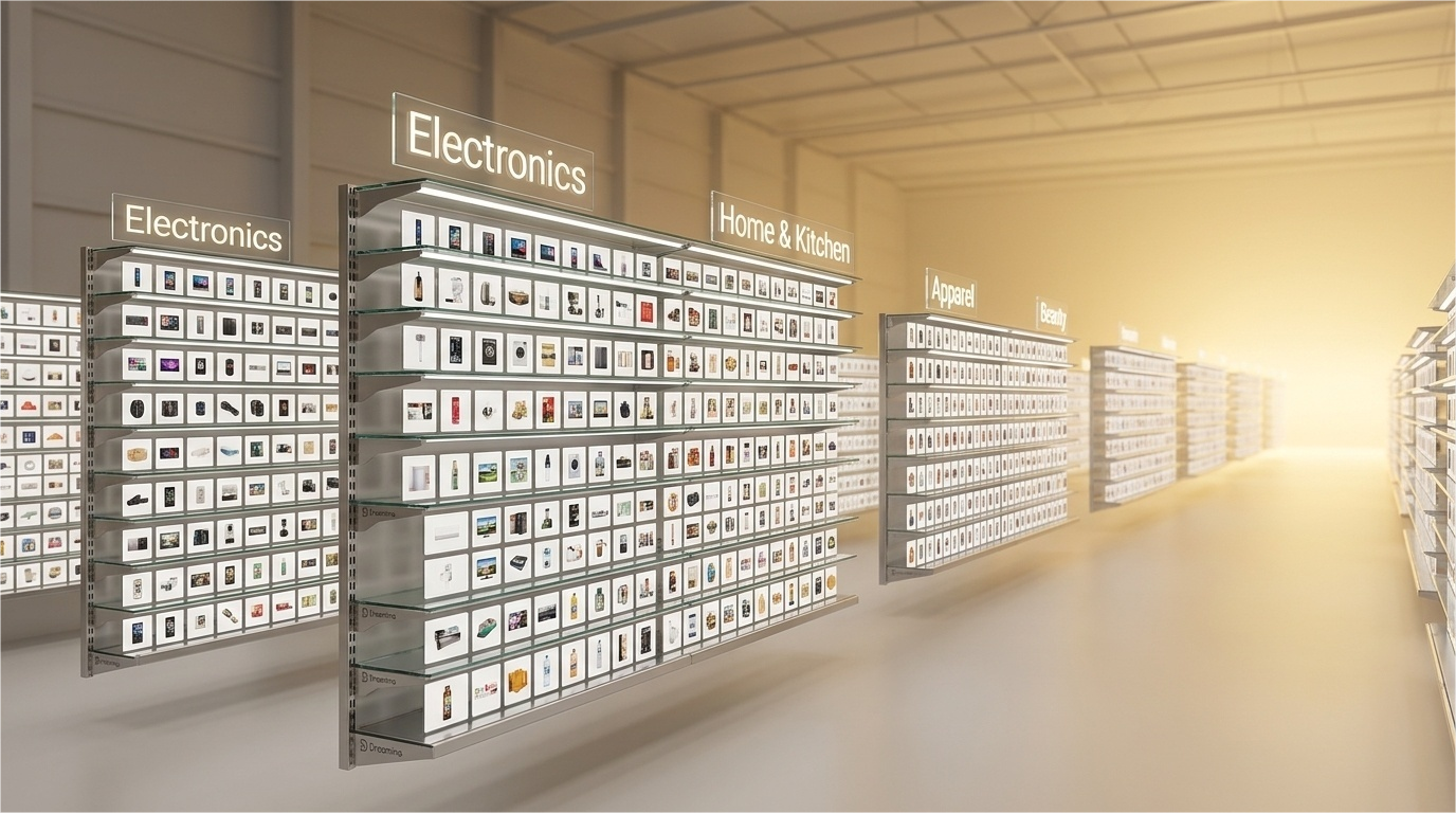 Dreamina AI generating ecommerce product visuals with catalog accuracy, lifestyle scenes, and product-to-video animations for online stores.