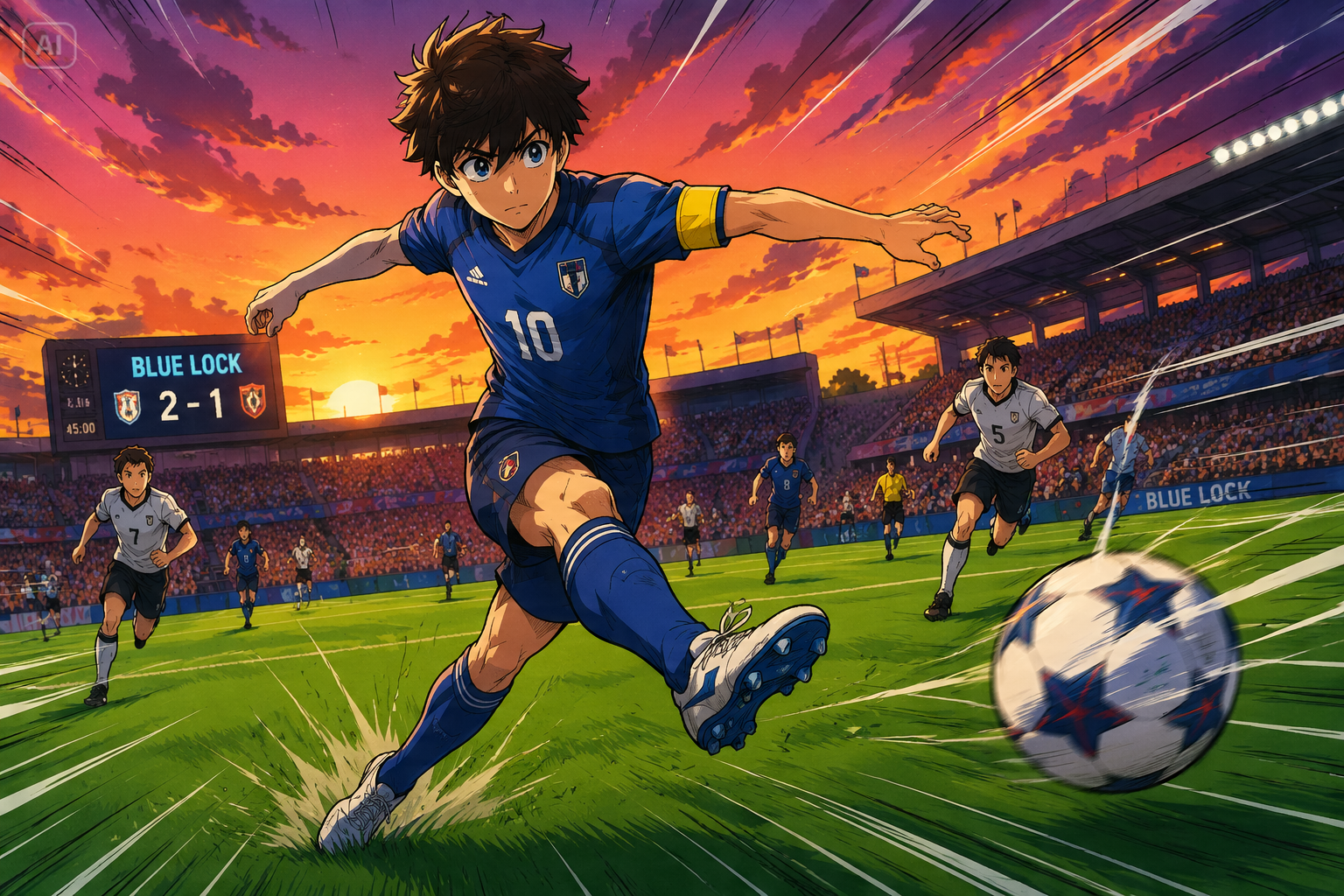 AI anime soccer poster prompt benefits